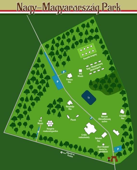Bed and Breakfast Nagy-Magyarorszag Park Isztimér Zewnętrze zdjęcie